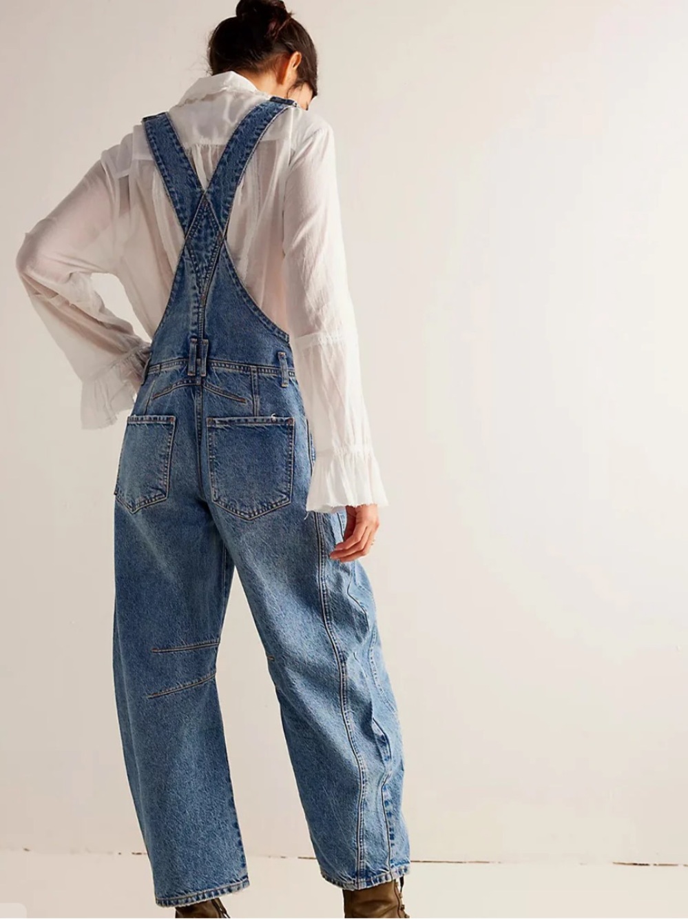 We the Free Good Luvk Barrel Overalls - Picture 2 of 5